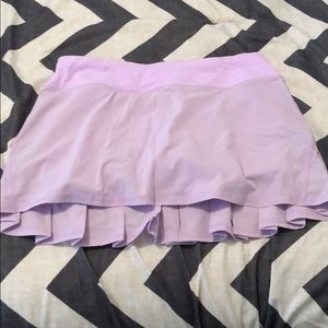 Lululemon Neverworn Exercise Skirt